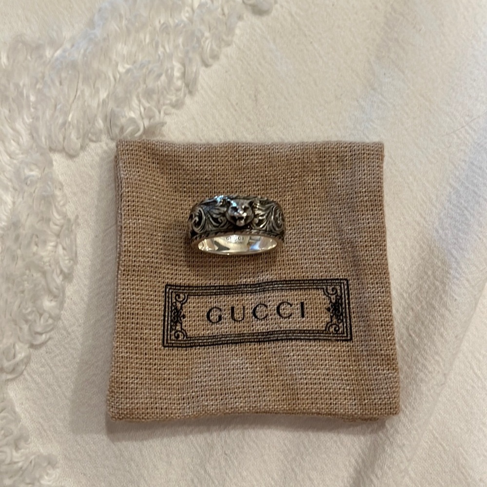 Gucci Silver Men's Ring